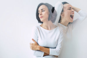 woman with bipolar